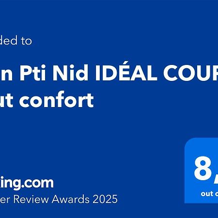 Mon Pti Nid Ideal Couple Tout Confort Sainte-Anne Kültér fotó